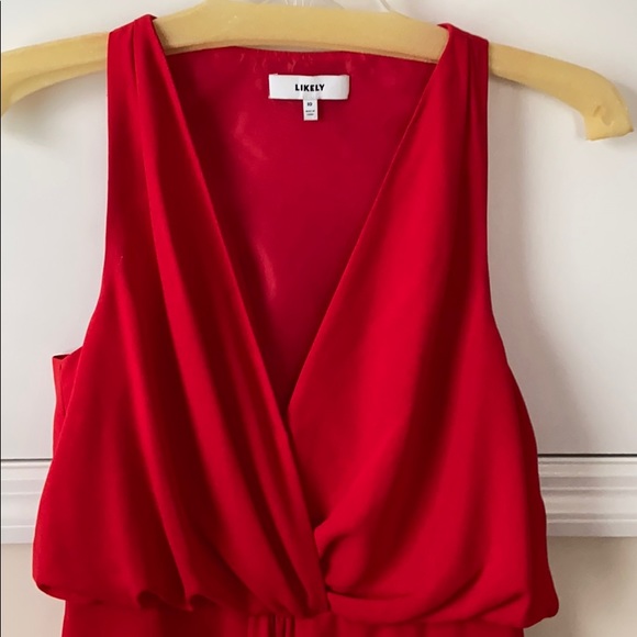 Likely Red Cocktail Dress - Picture 2 of 11